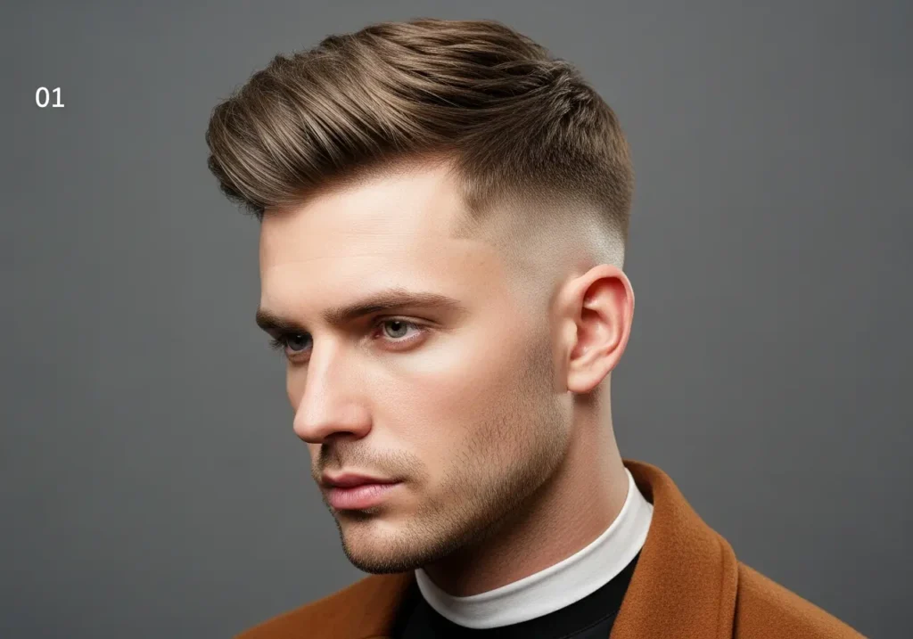 01 Classic Low Fade with Textured Top
Low Fade Hairstyles