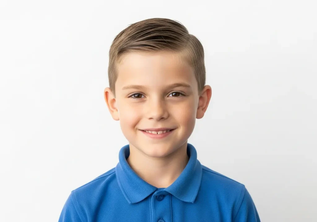 Classic Crew Cut
School Hairstyles For Boys