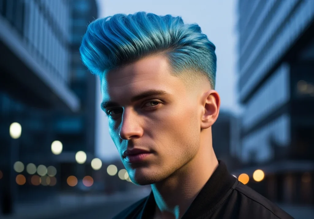 10. Electric Blue Statement