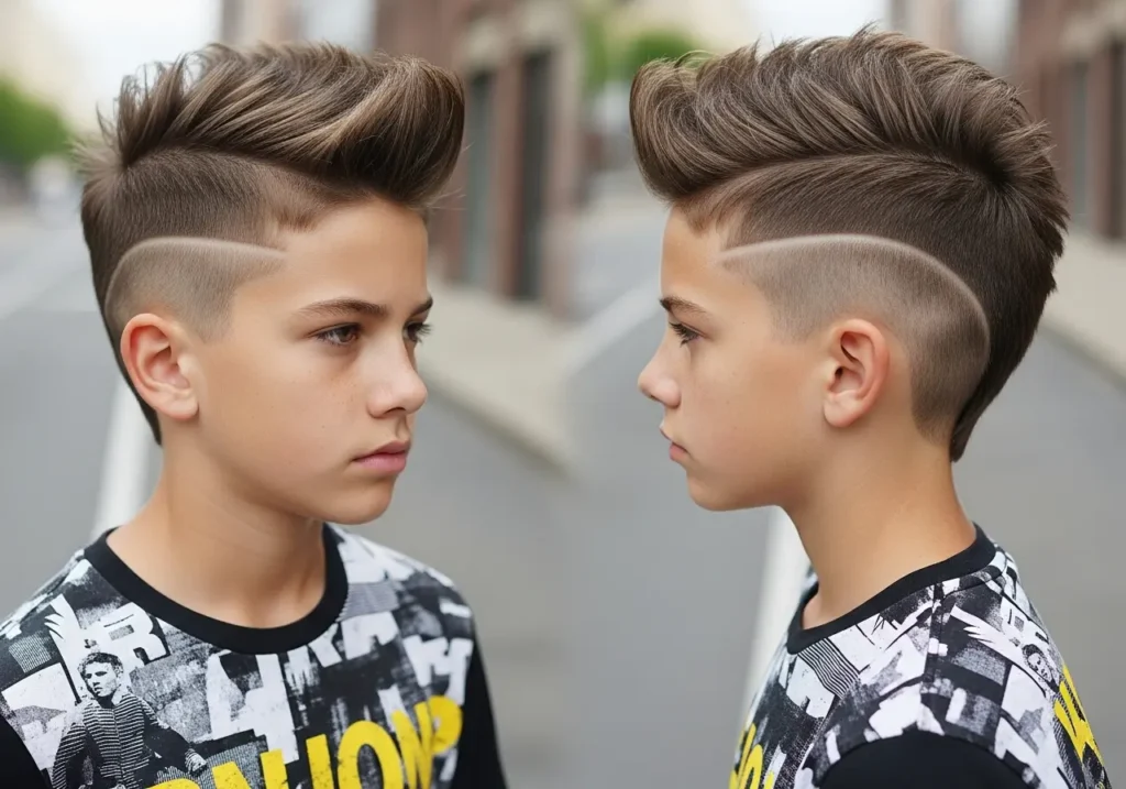 Faux Hawk
School Hairstyles For Boys