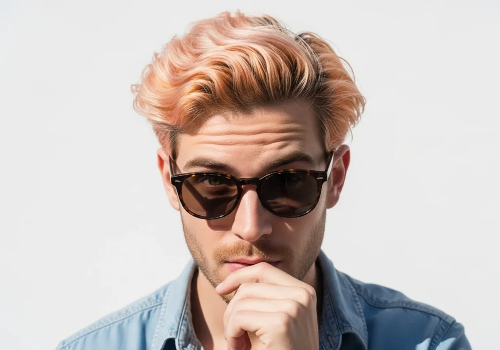 12. Soft Peach Blonde Warmth