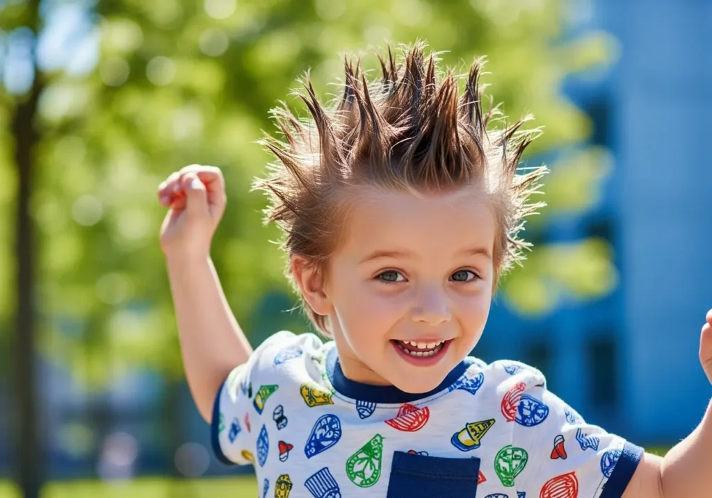 Spiky Hair
School Hairstyles For Boys