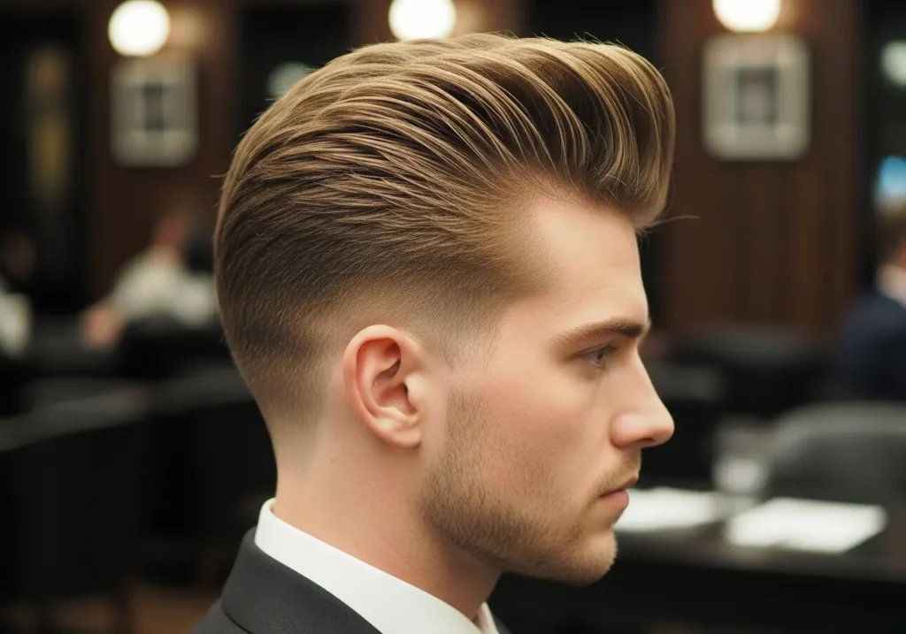 15 Low Fade Pompadour
Low Fade Hairstyles
