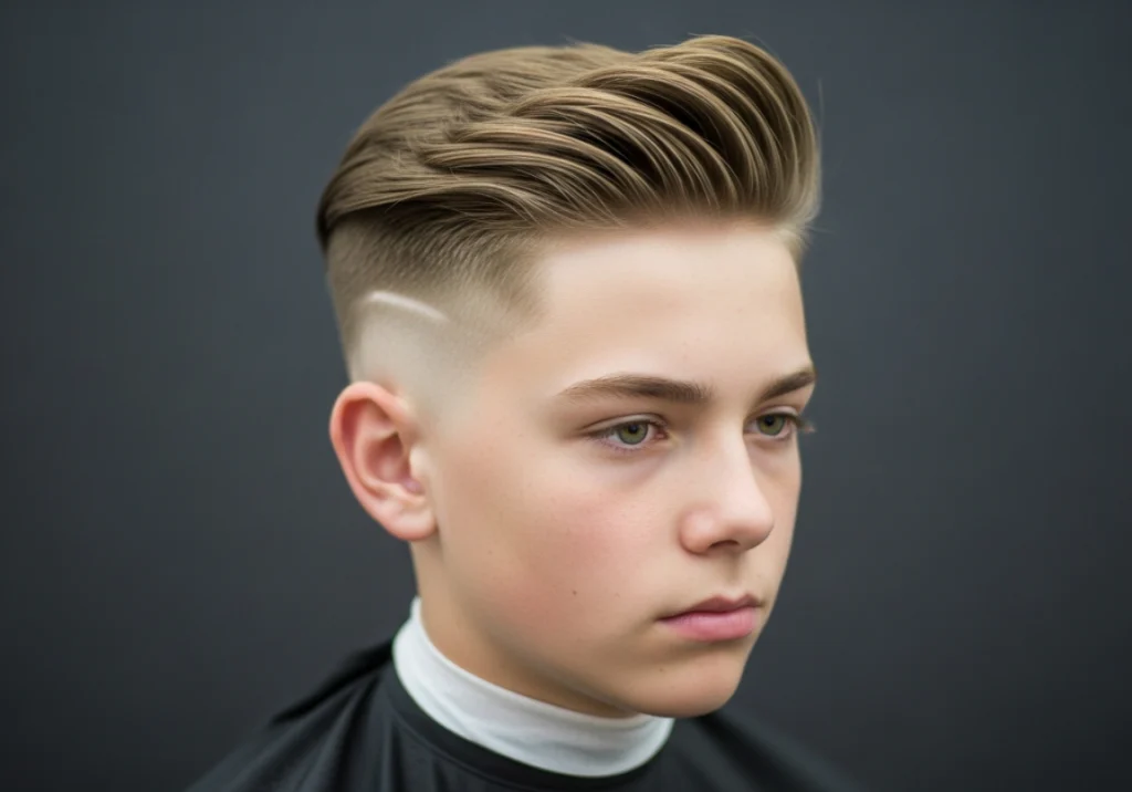 Comb Over Fade
Best Haircuts For Teen Boys