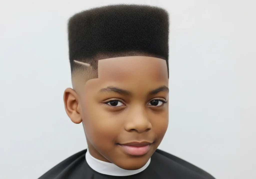 2 High Top Fade With Shape Up
Haircuts For Black Boys