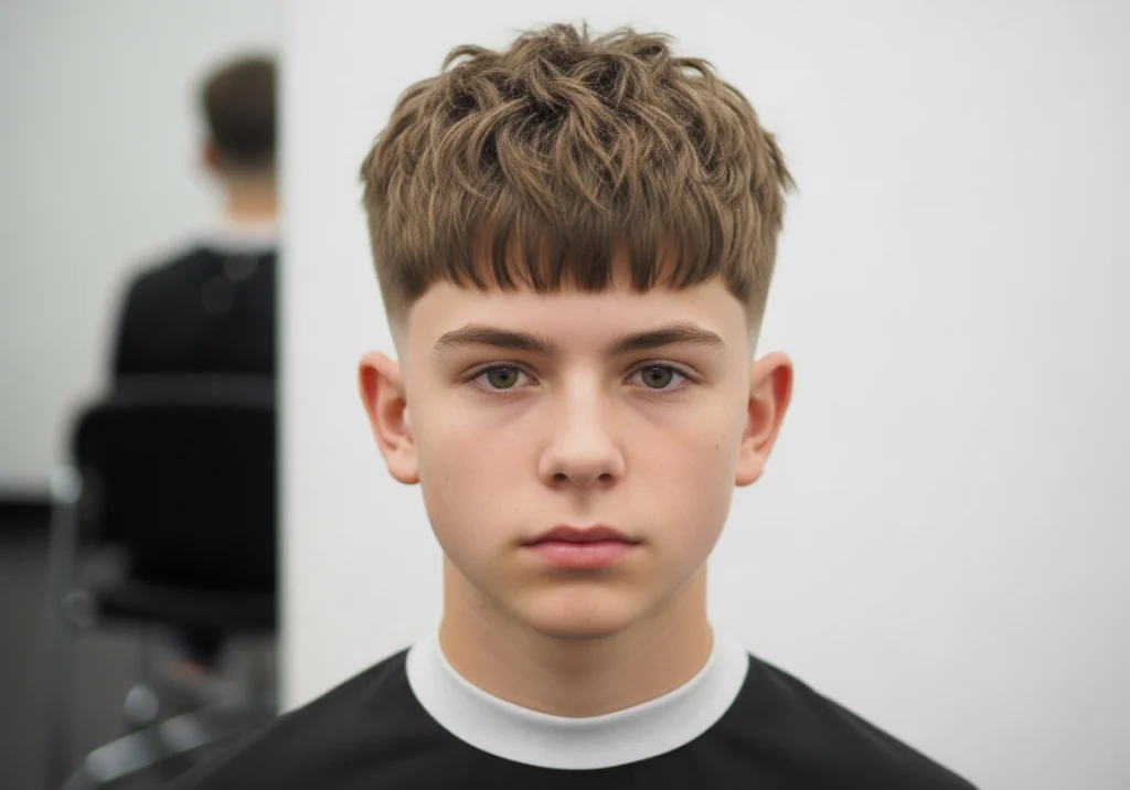 Textured Crop with Fringe
Best Haircuts For Teen Boys