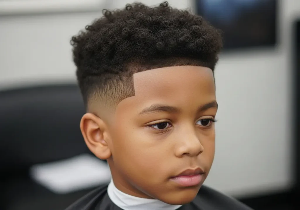 6 Sponge Curls With Mid Fade
Haircuts For Black Boys