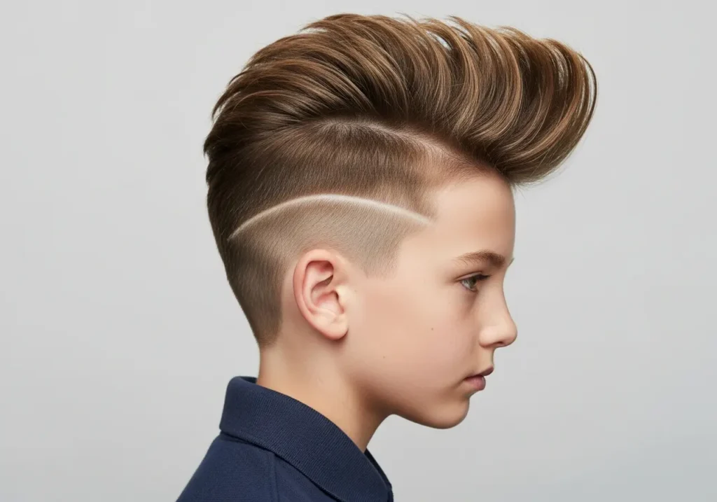 Quiff With Undercut
School Hairstyles For Boys