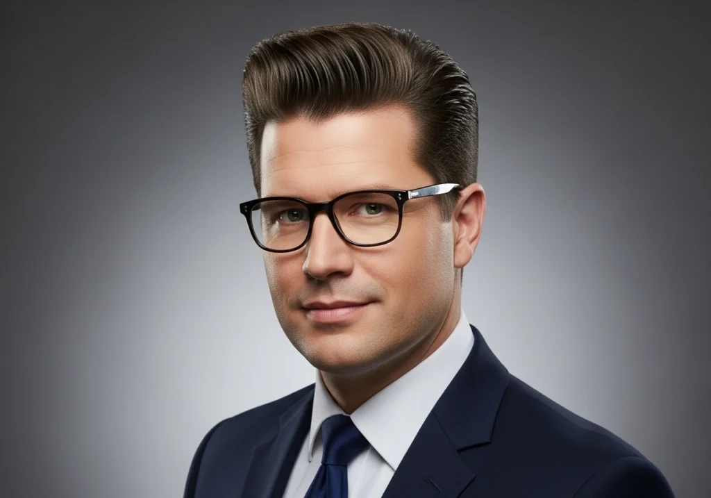 Medium Length Pompadour