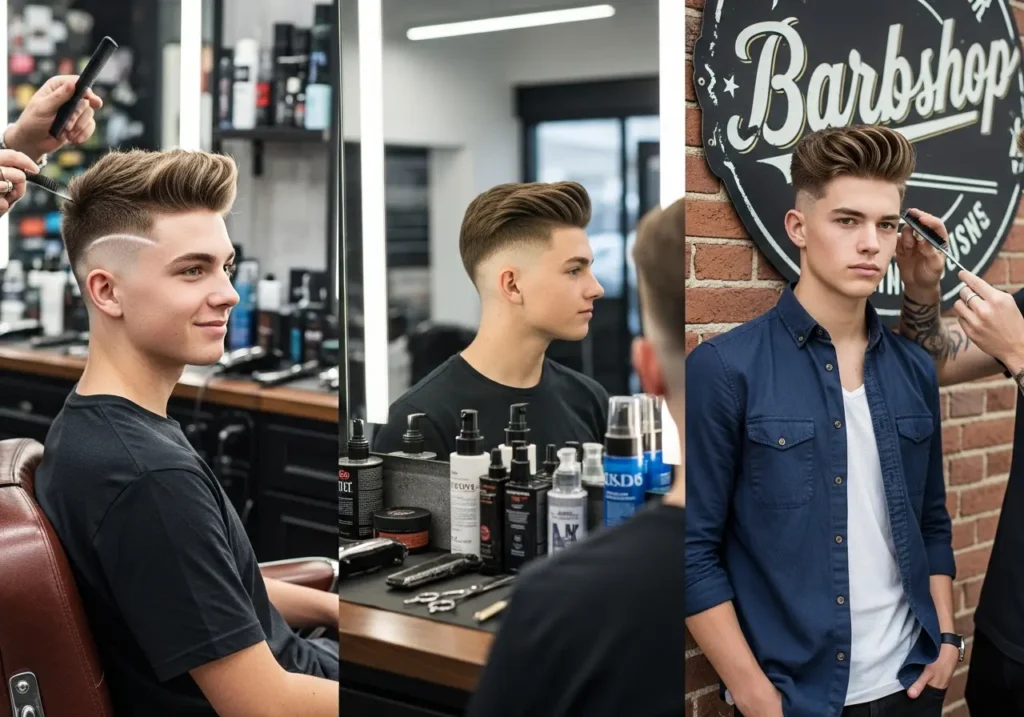 Teenage Men Haircuts