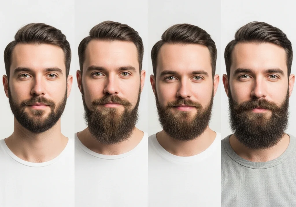 Beard Styles Tailored to Face Shapes