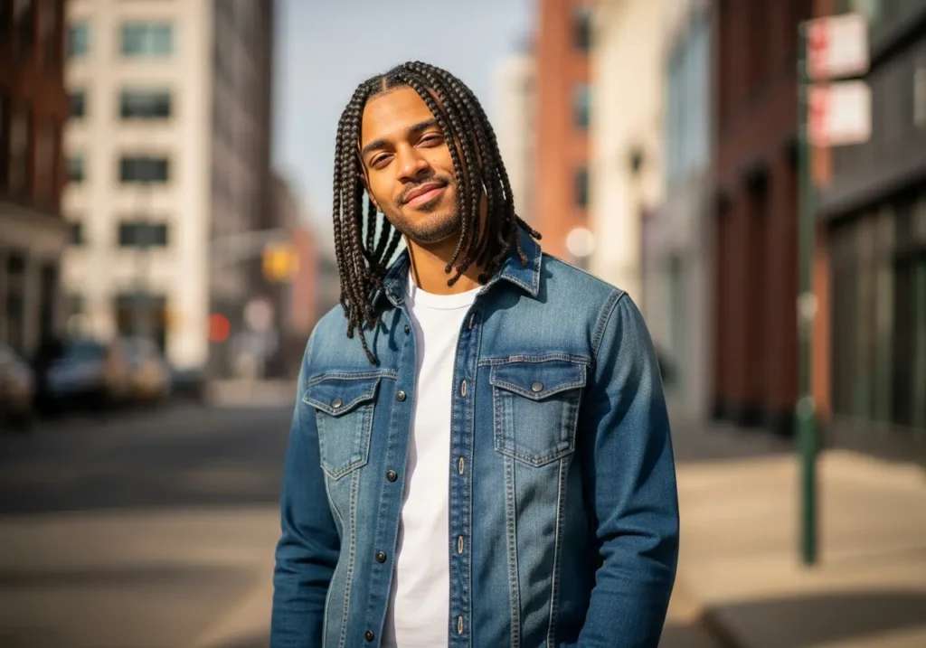 Box Braids for Ultimate Versatility Braided Hairstyles For Men’s