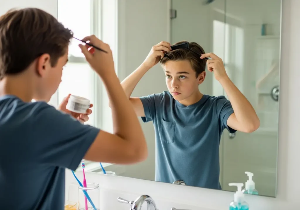 Building Grooming Independence
Medium Length Hairstyles 