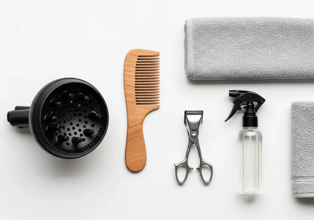 Building Your Curly Undercut Toolkit