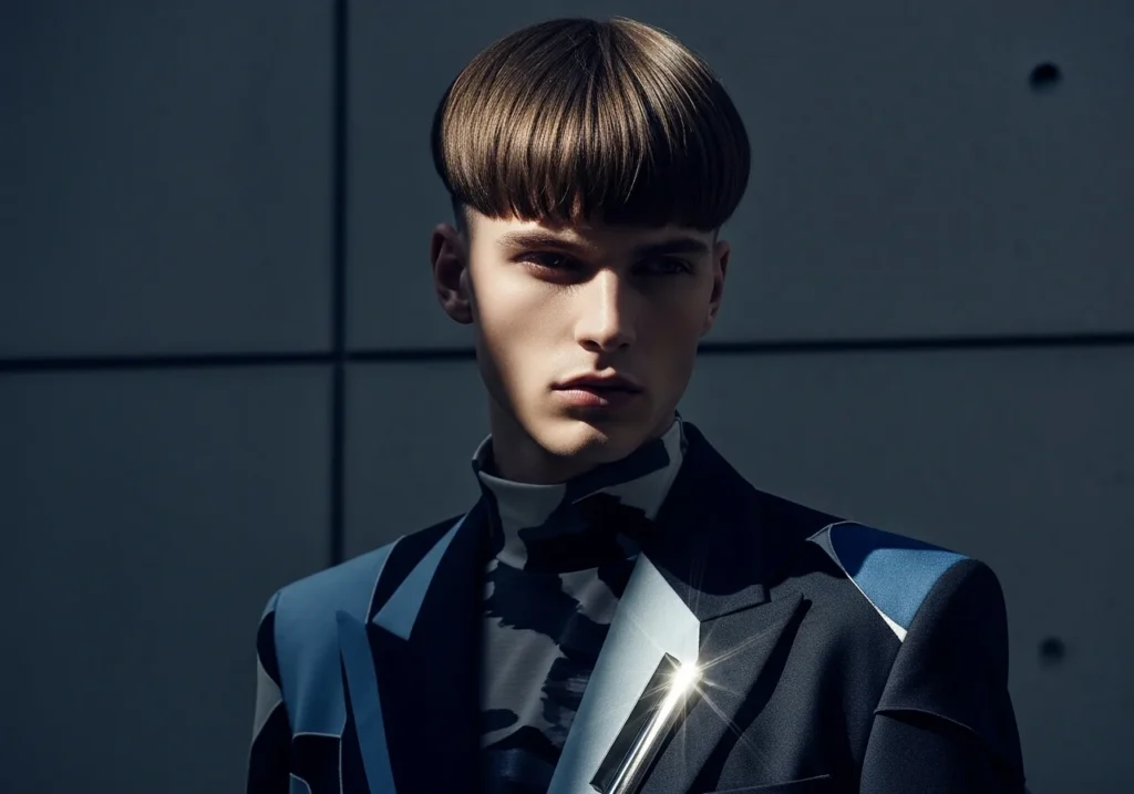 Choppy Layered Bowl Cut Modernization