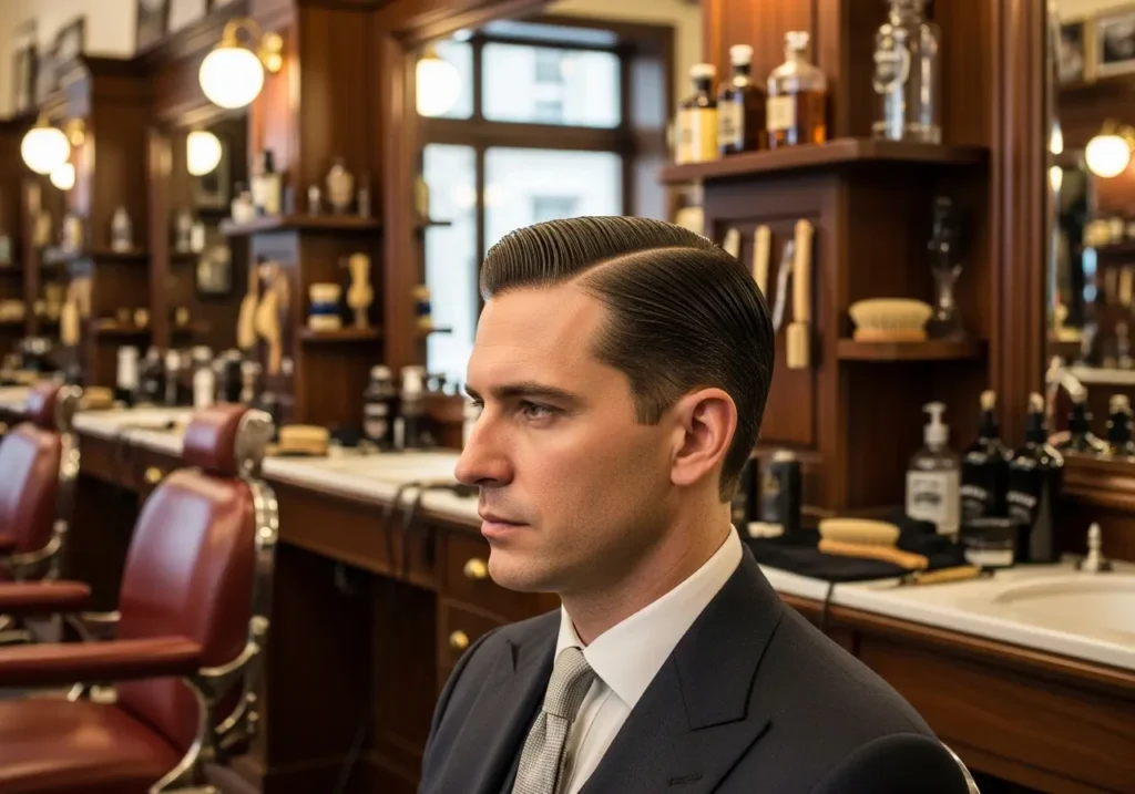 Classic Gentleman's Part
Side Parted Hairstyles For Men