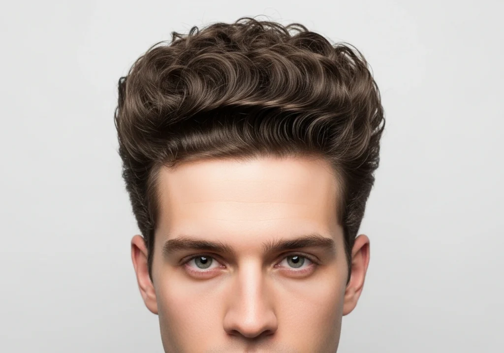 Curly Pompadour