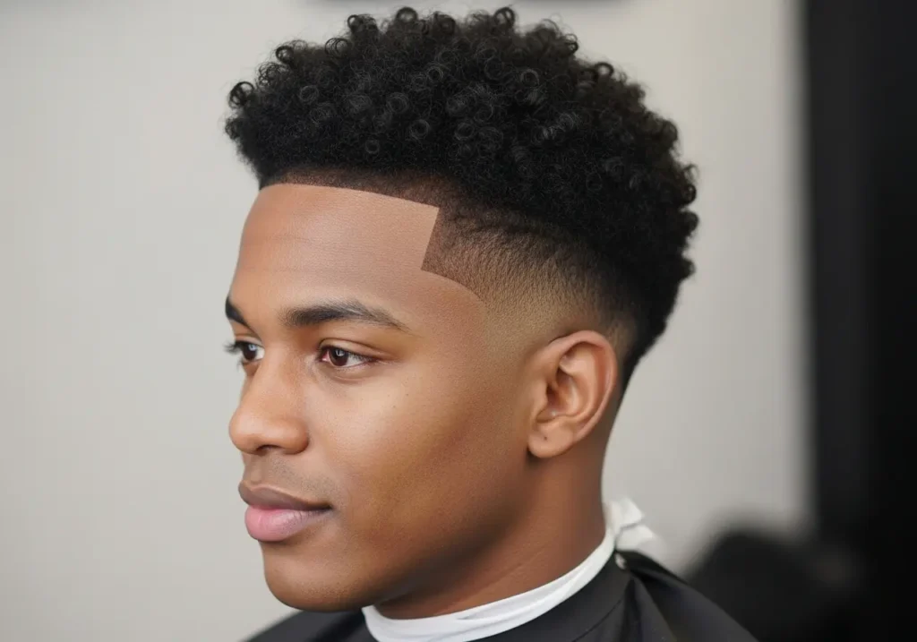 Curly Top with Fade
Popular Black Male Hairstyles