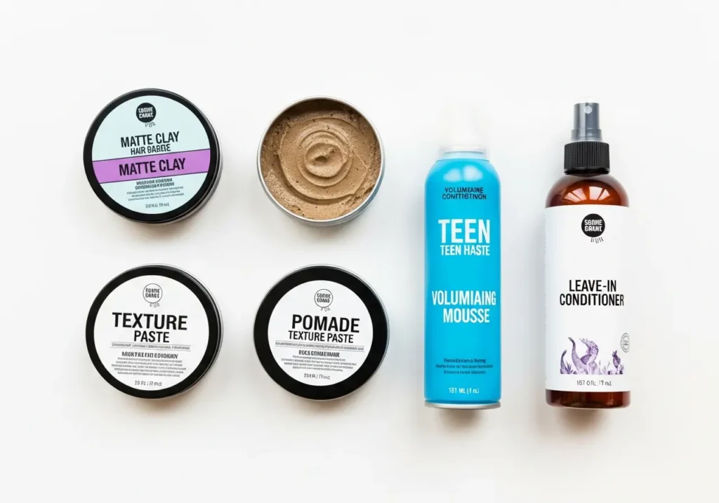 Essential Styling Products for Teen Hairstyles
Trendy Teen Boy Haircuts