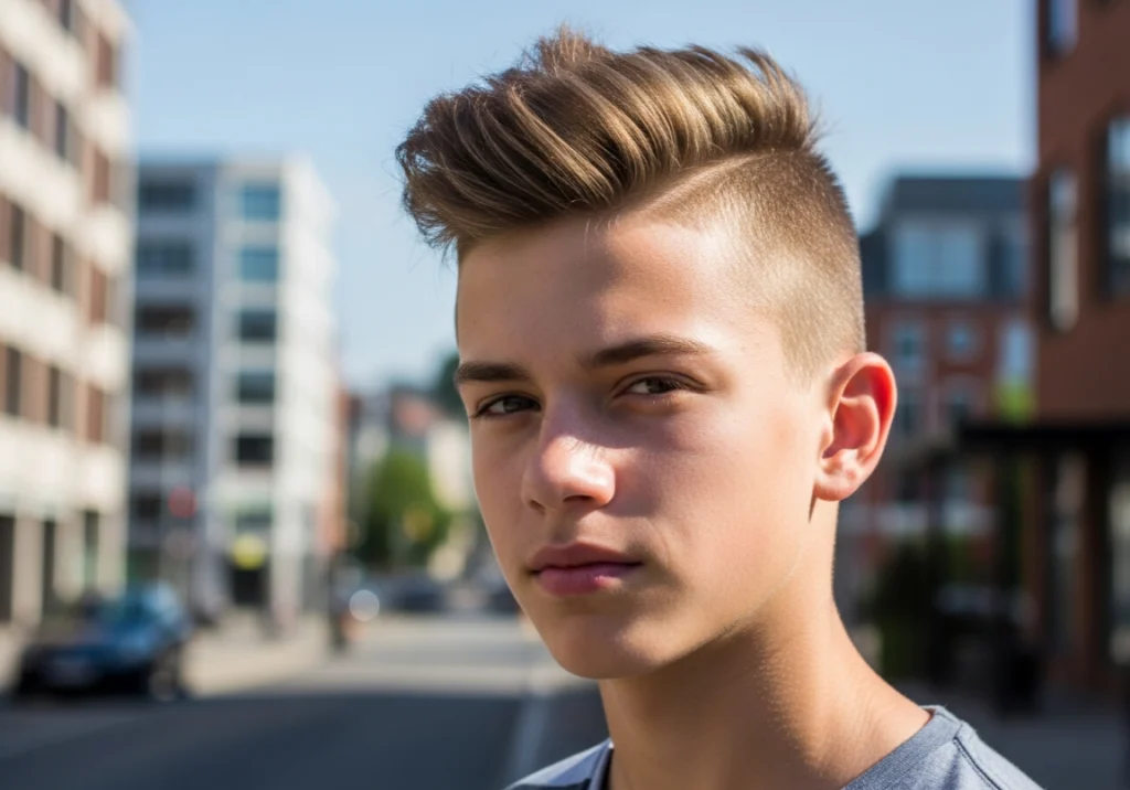 Faux Hawk
Cool Boy Haircuts