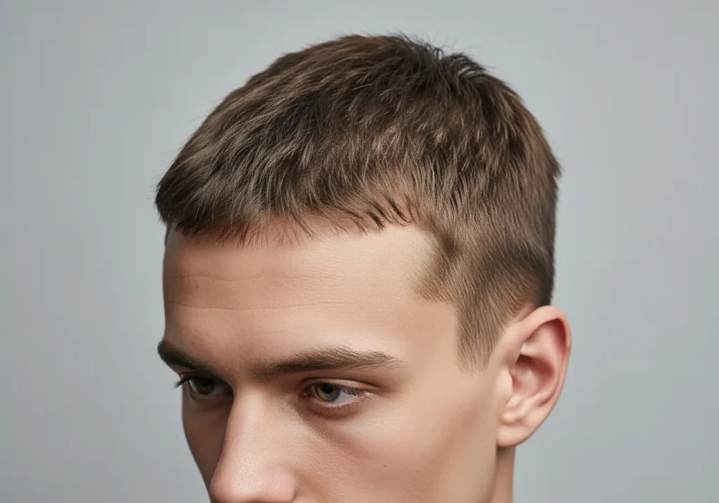 Grown-Out Buzz Cut
Boyfriend Hair Ideas