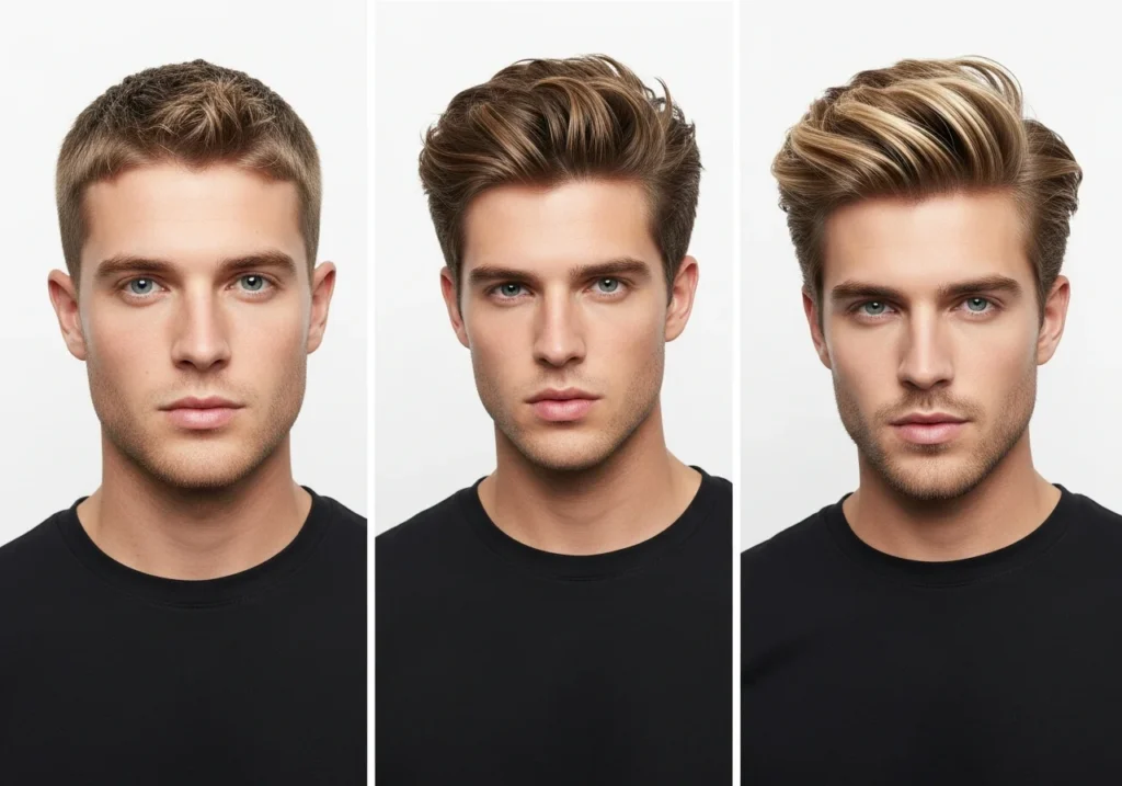 Highlights for Different Hair Lengths