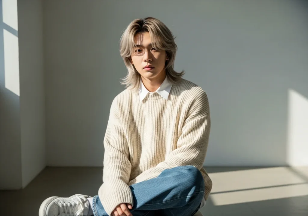 Korean-Inspired Wolf Haircuts