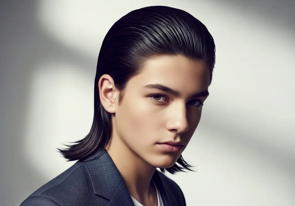Long Hair Slicked Back
Long Hairstyles For Boys