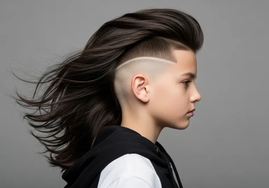Long Hair with Undercut
Long Hairstyles For Boys