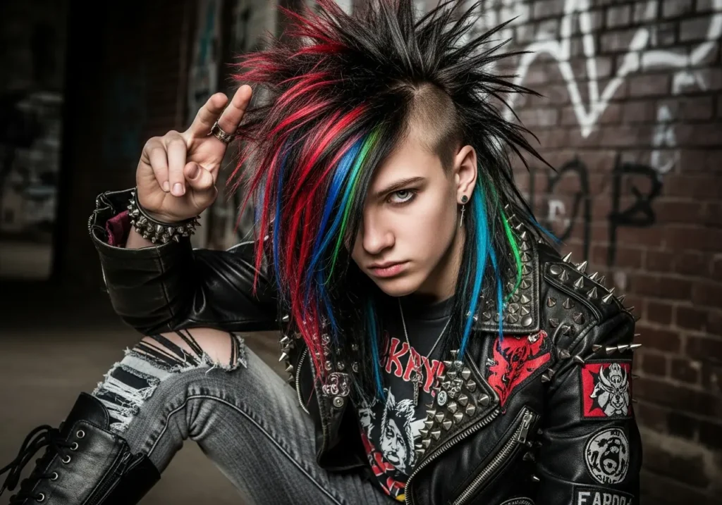 Long Punk Rock Style
Long Hairstyles For Boys