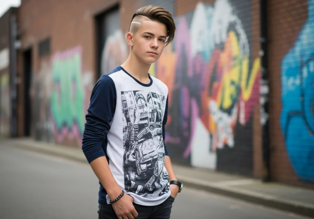 Long Top with Undercut
Cool Boy Haircuts