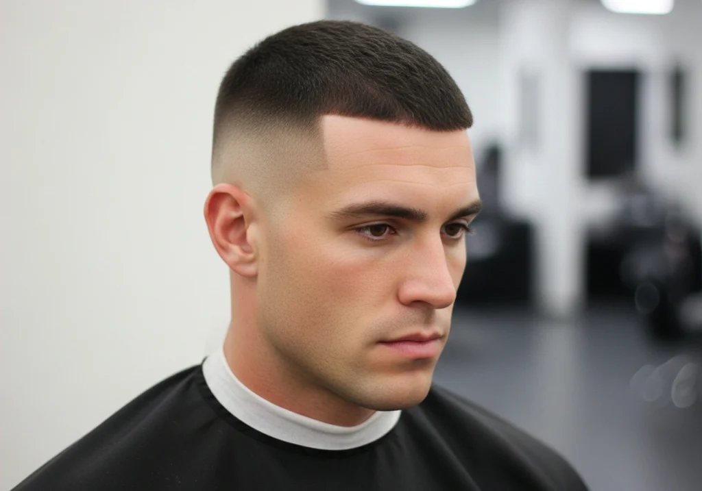 Low Fade Crew Cut