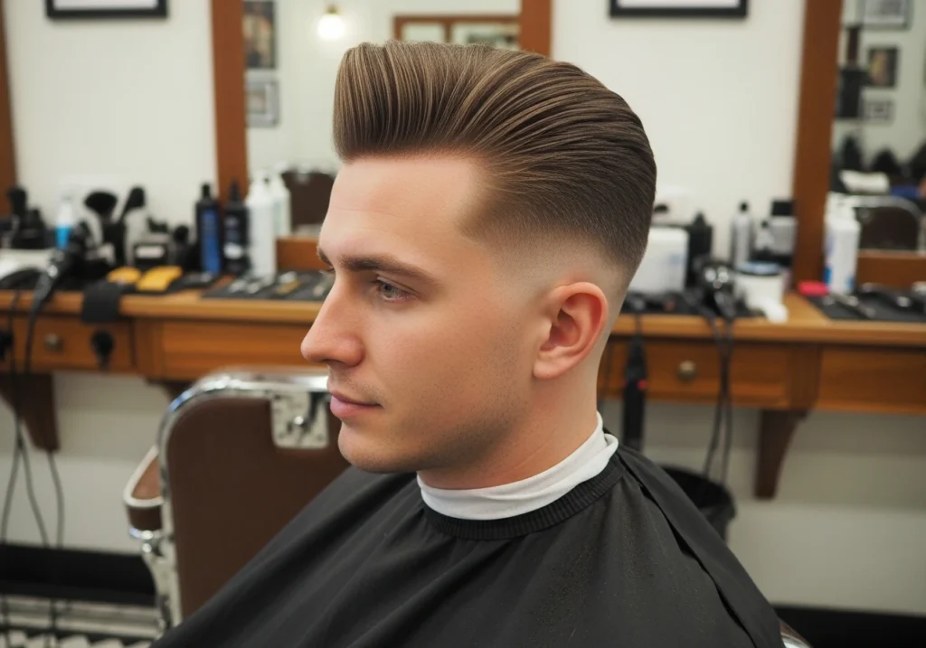 Low Fade Pompadour