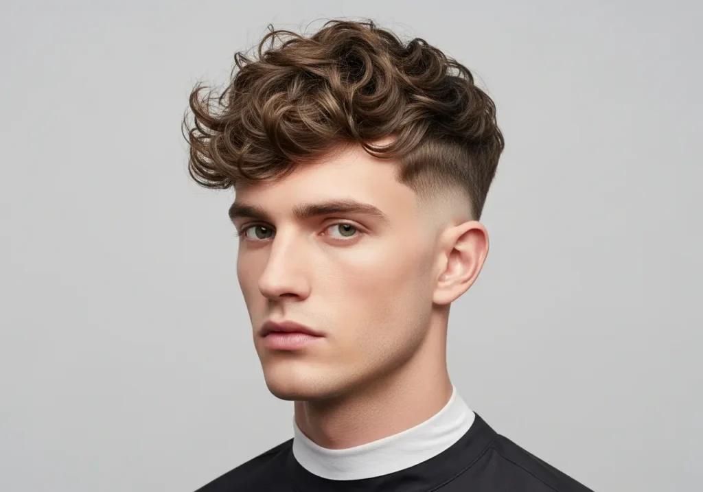 Messy Curls with Low Fade
Curly Hairstyles For Medium Hair