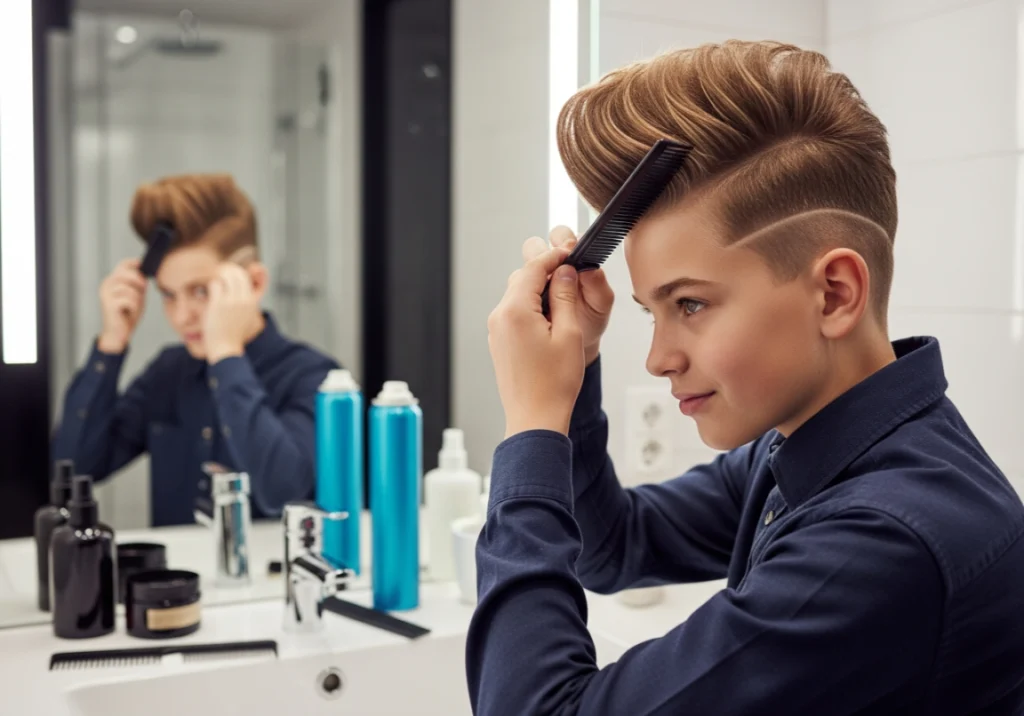 Modern Quiff
Cool Boy Haircuts