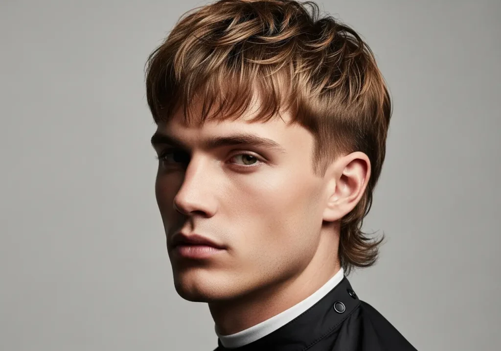 Mullet With Soft Layers
Boyfriend Hair Ideas