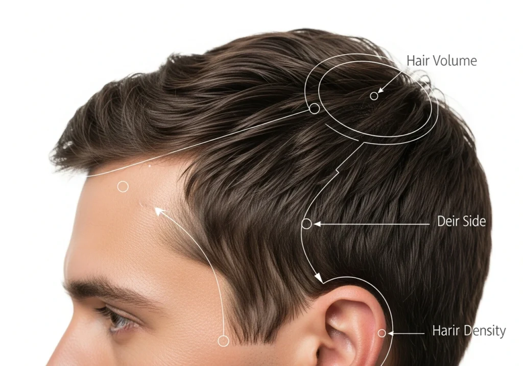 Overly Long Hair Without Shape