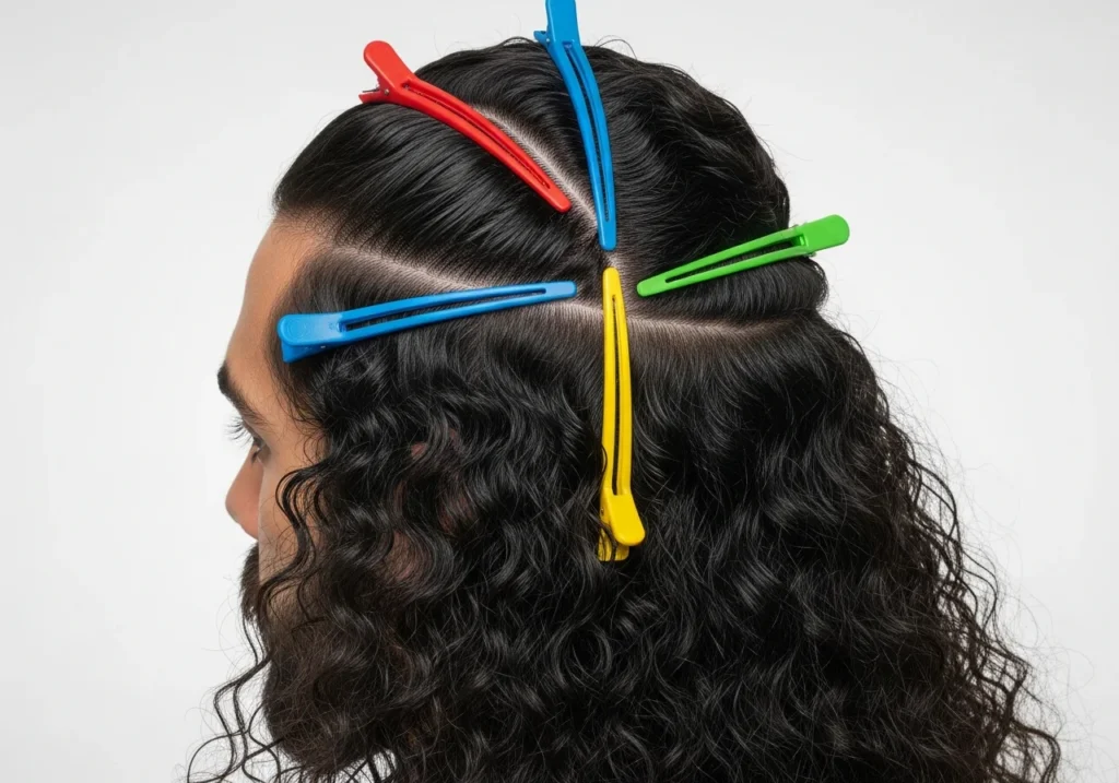 Sectioning Your Hair Properly