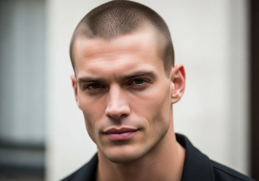 Short Buzz Cut with Scandinavian Attitude