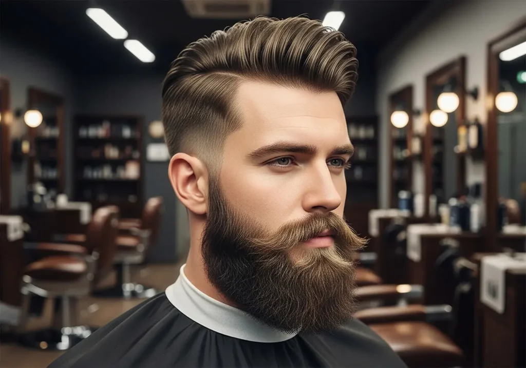 Side Part with Beard
Side Parted Hairstyles For Men