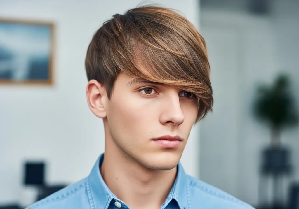 Side Swept Fringe
Side Parted Hairstyles For Men