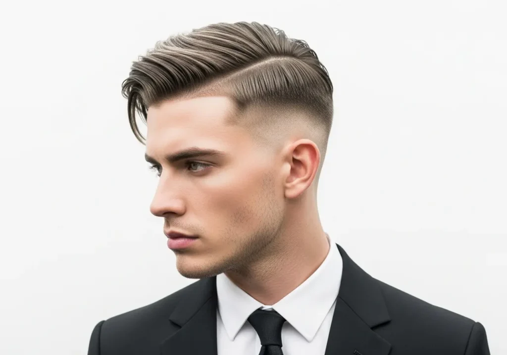 Sleek Side-Part Crop
Boyfriend Hair Ideas