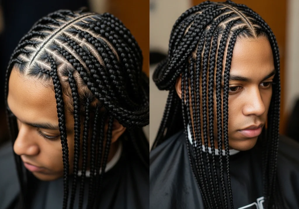 Small Box Braids: Intricate and Long-Lasting