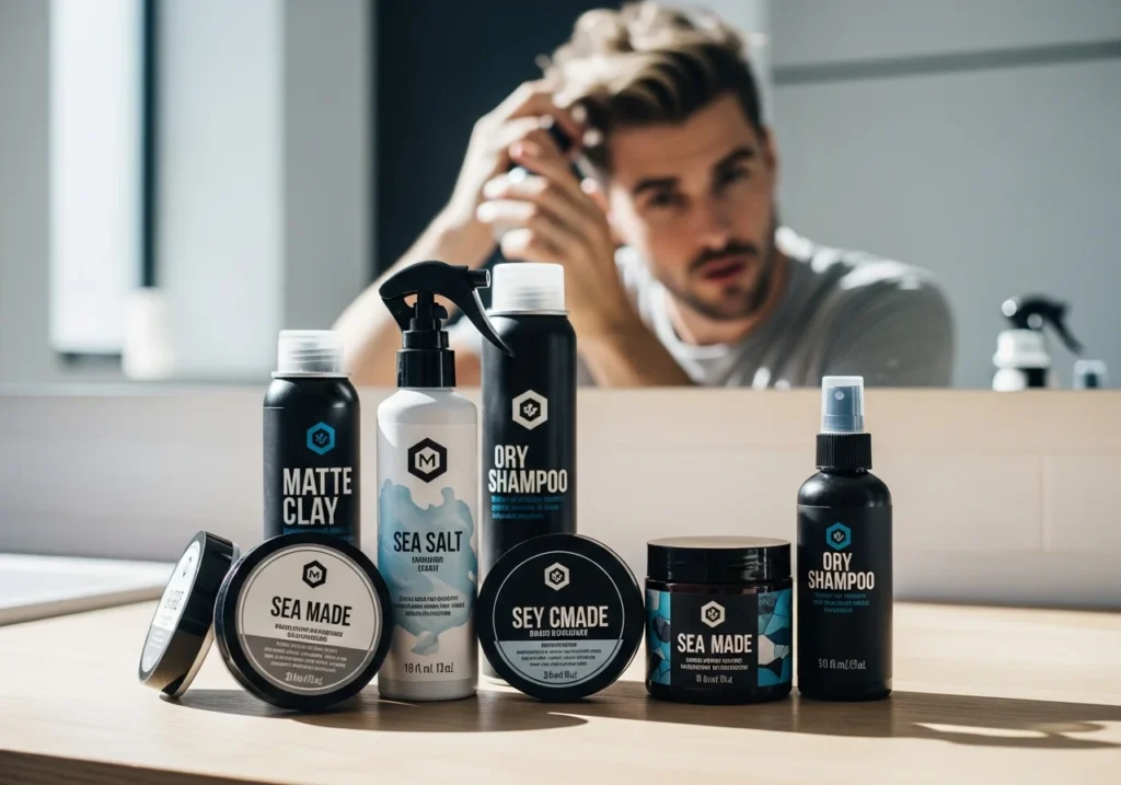 Styling Products That Complement Dirty Blonde