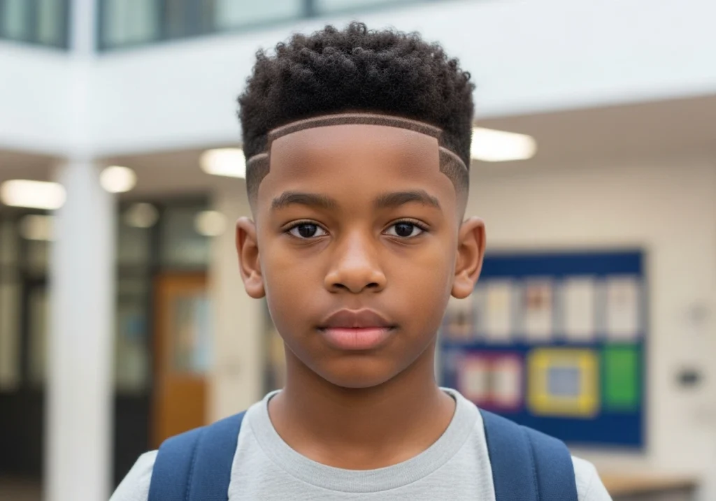 Textured Crop with Mid Fade