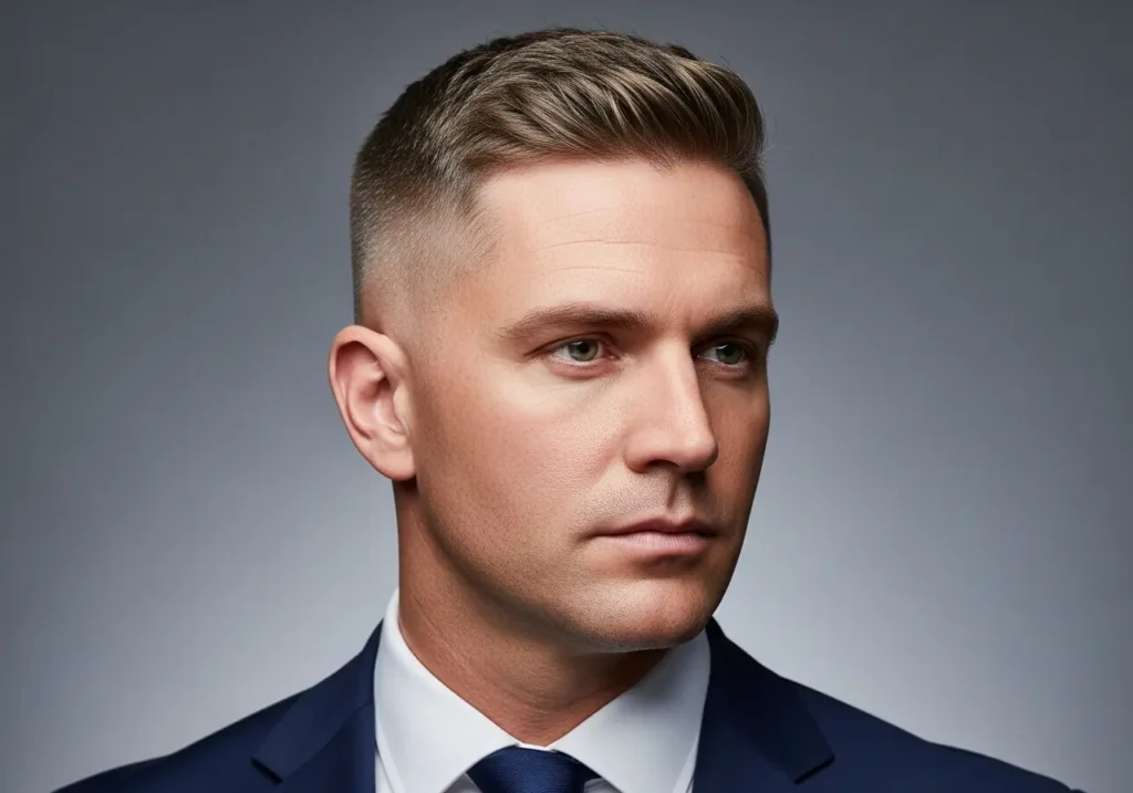 The Classic Crew Cut
Haircuts for Oval Face Shapes