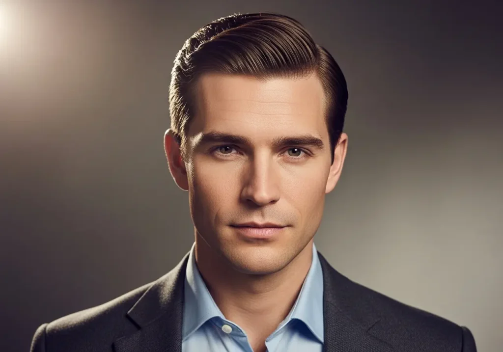 The Classic Side Part
Haircuts for Oval Face Shapes