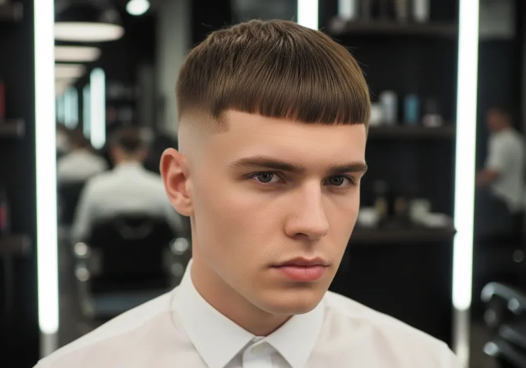 The French Crop Style
Haircuts for Oval Face Shapes