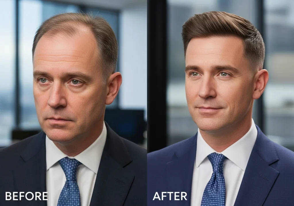 The Helmet Hair Pompadour