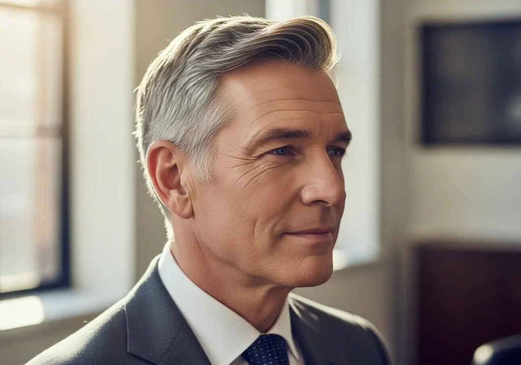 The Ivy League Cut
Hairstyles For Men Over 50 Years!